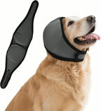 Welloak CalmWrap  — Calming Ear Covers for Dogs