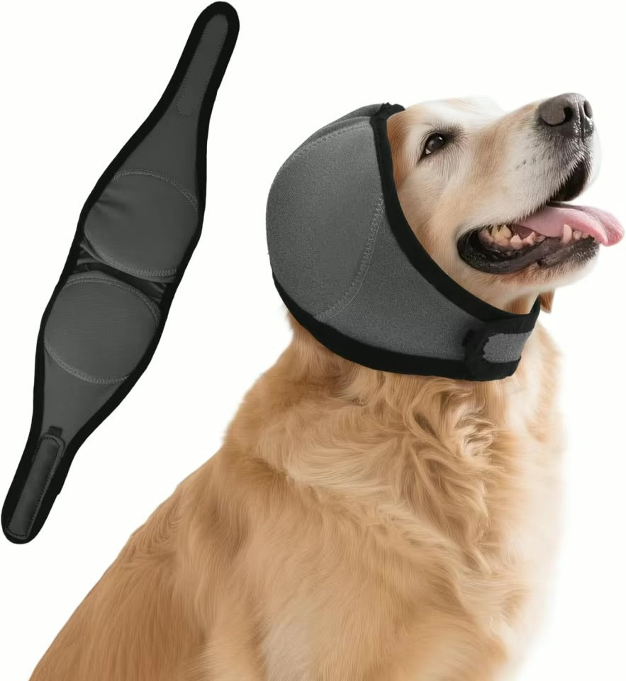 Welloak CalmWrap  — Calming Ear Covers for Dogs